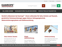 Tablet Screenshot of kanirope.de
